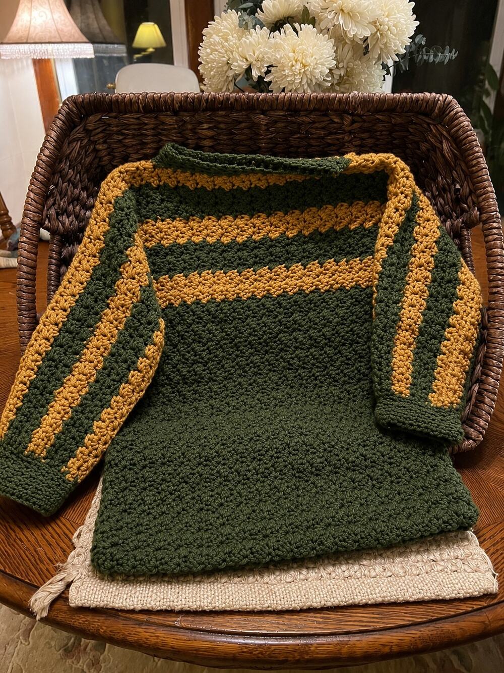 Handmade Crochet Children's Sweater
